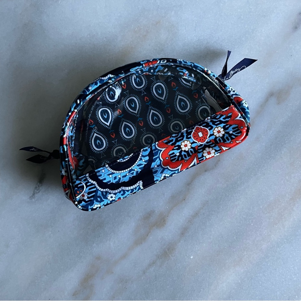 NEW Vera Bradley Colorful Paisley Cosmetic Bag 2 pack